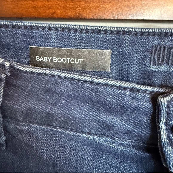 Kut from the Kloth | Baby Boot Cut High Rise Blue Jeans with Stretch | Sz 14 - Picture 7 of 13